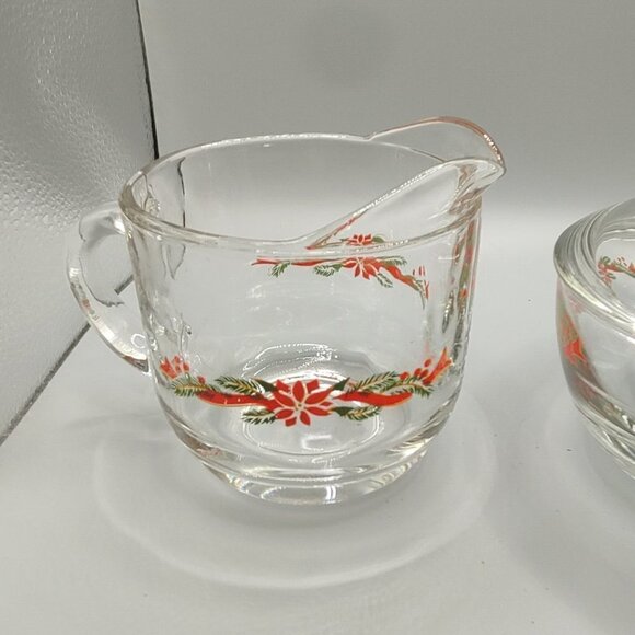 Vintage Holiday Creamer & Sugar Set - Picture 6 of 16
